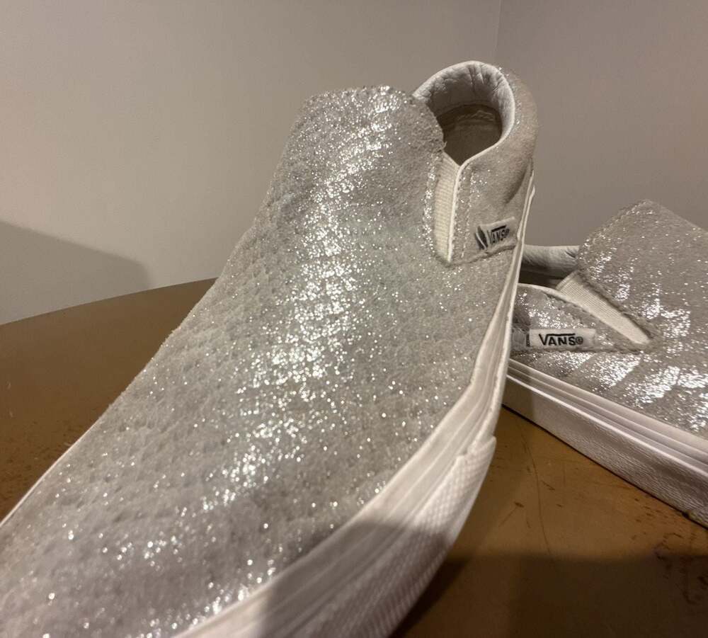 Vans Classic Slip-On in Silver Foil VN0A4BV3TC4